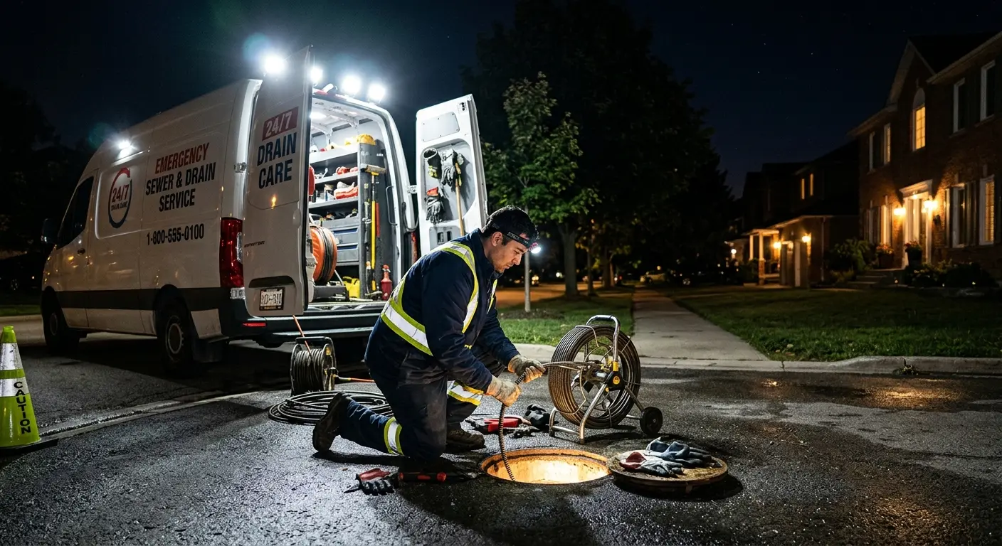 Sewer Line Cleaning in Harwood Heights, IL